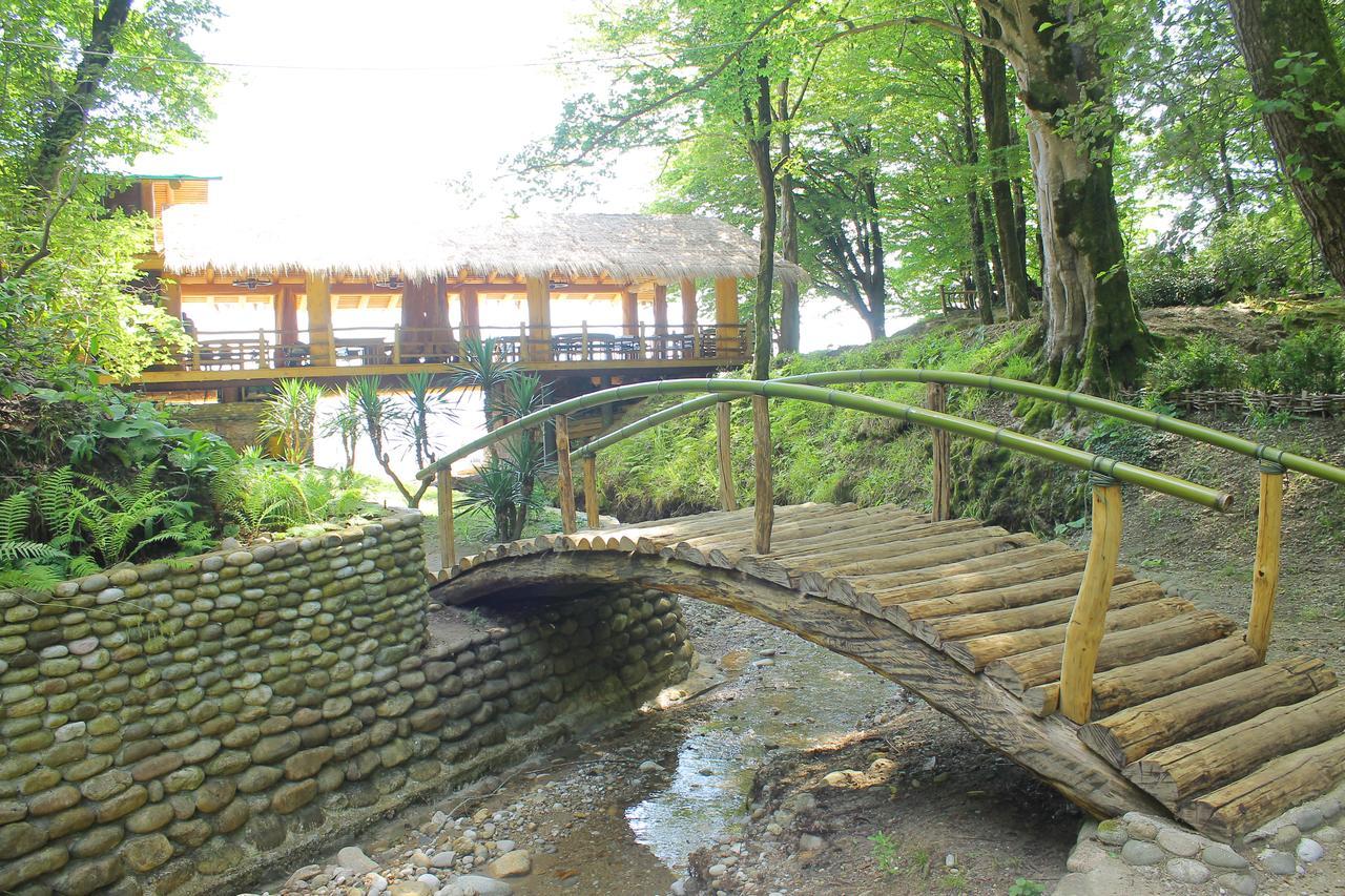 Hotel Shlypra Кемпинг Pizunda Exterior foto
